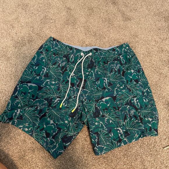 NWT Bonobos Swim Riviera Recycled Swim Trunks Size Medium - Picture 1 of 6